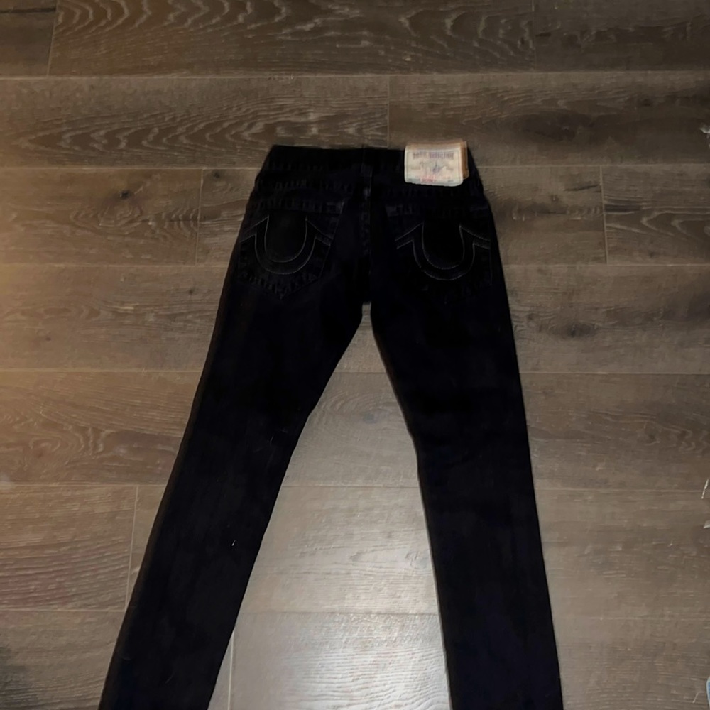 Black denim true religion jeans